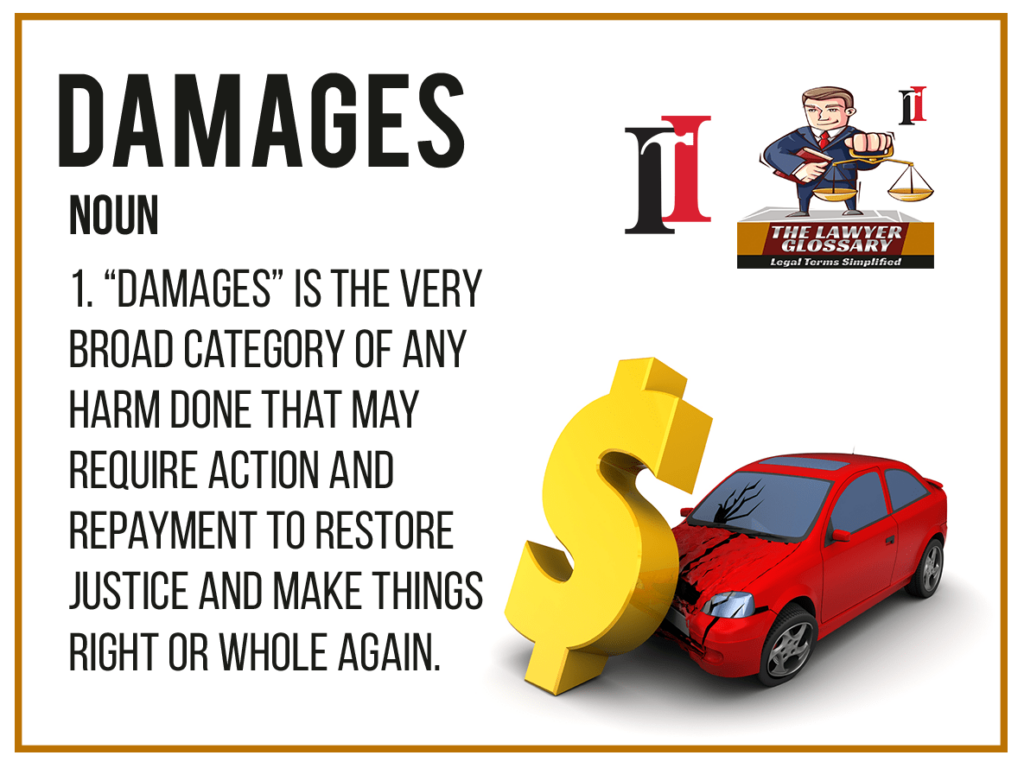 Legal definition of damages