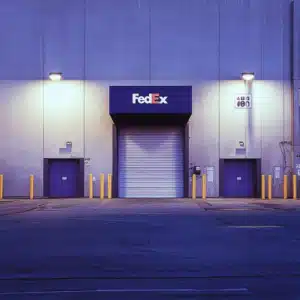 A fedex Warehouse.