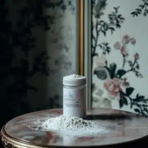 Talcum powder.